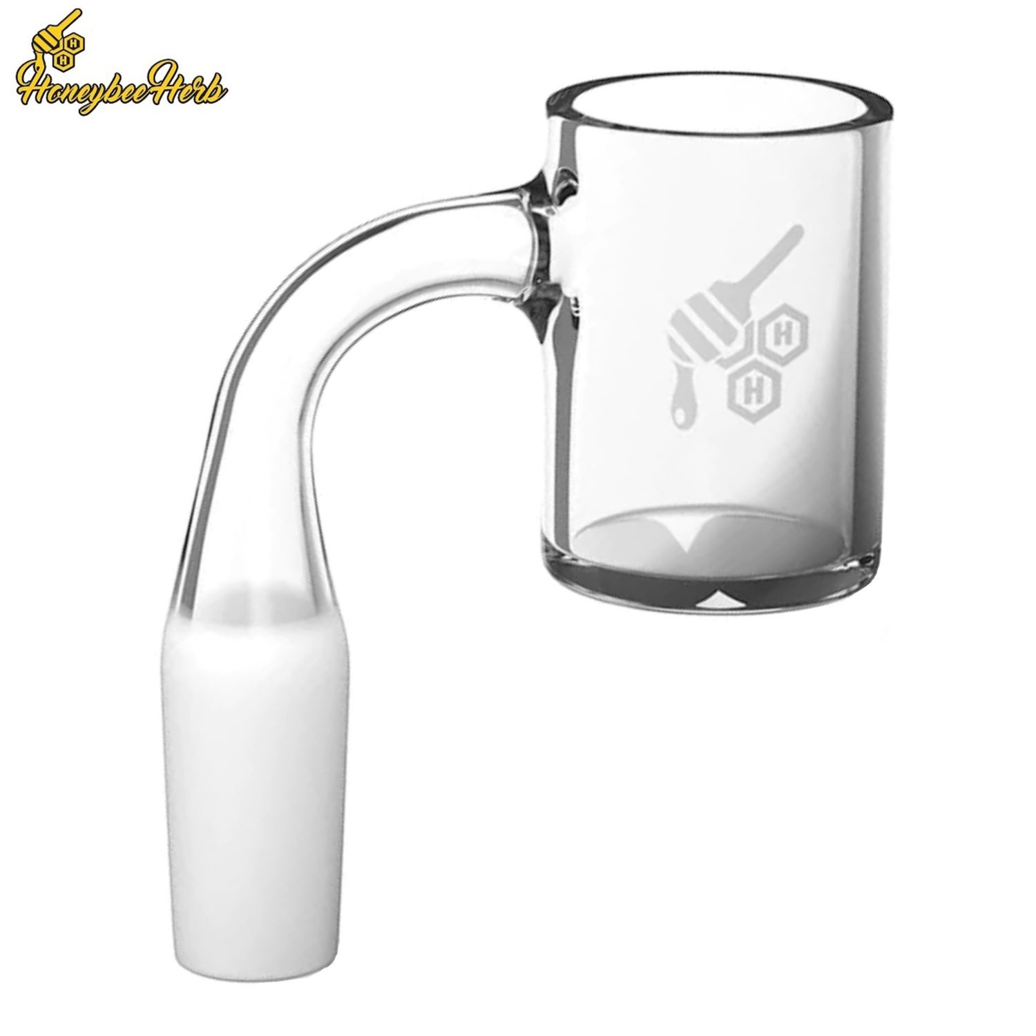 Honeybee Herb™ Quartz Banger, Angle: 90°, Joint: 14mm Male
