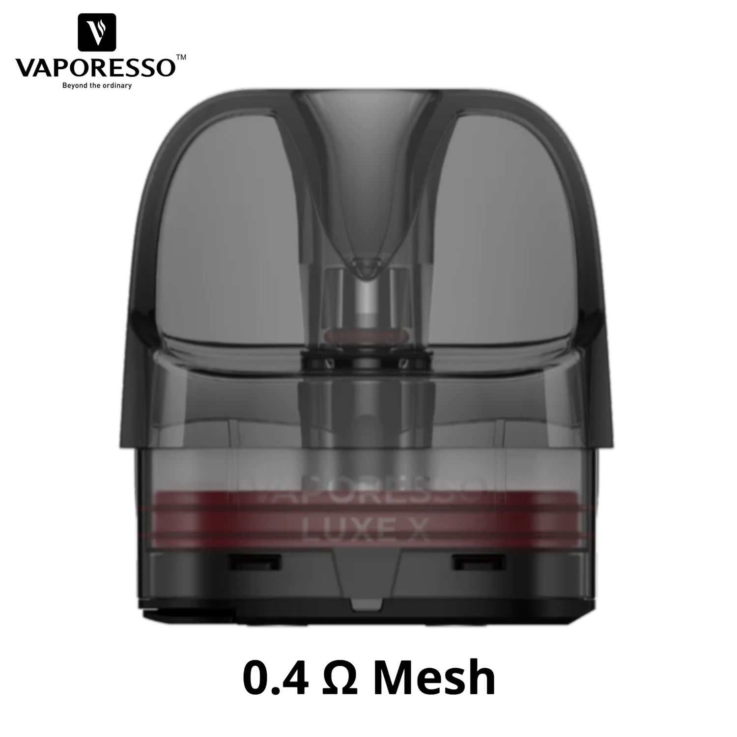 Vaporesso® Luxe  X Pods, Pod Type: Mesh 0.4Ω  (2 pods) [Freebase]