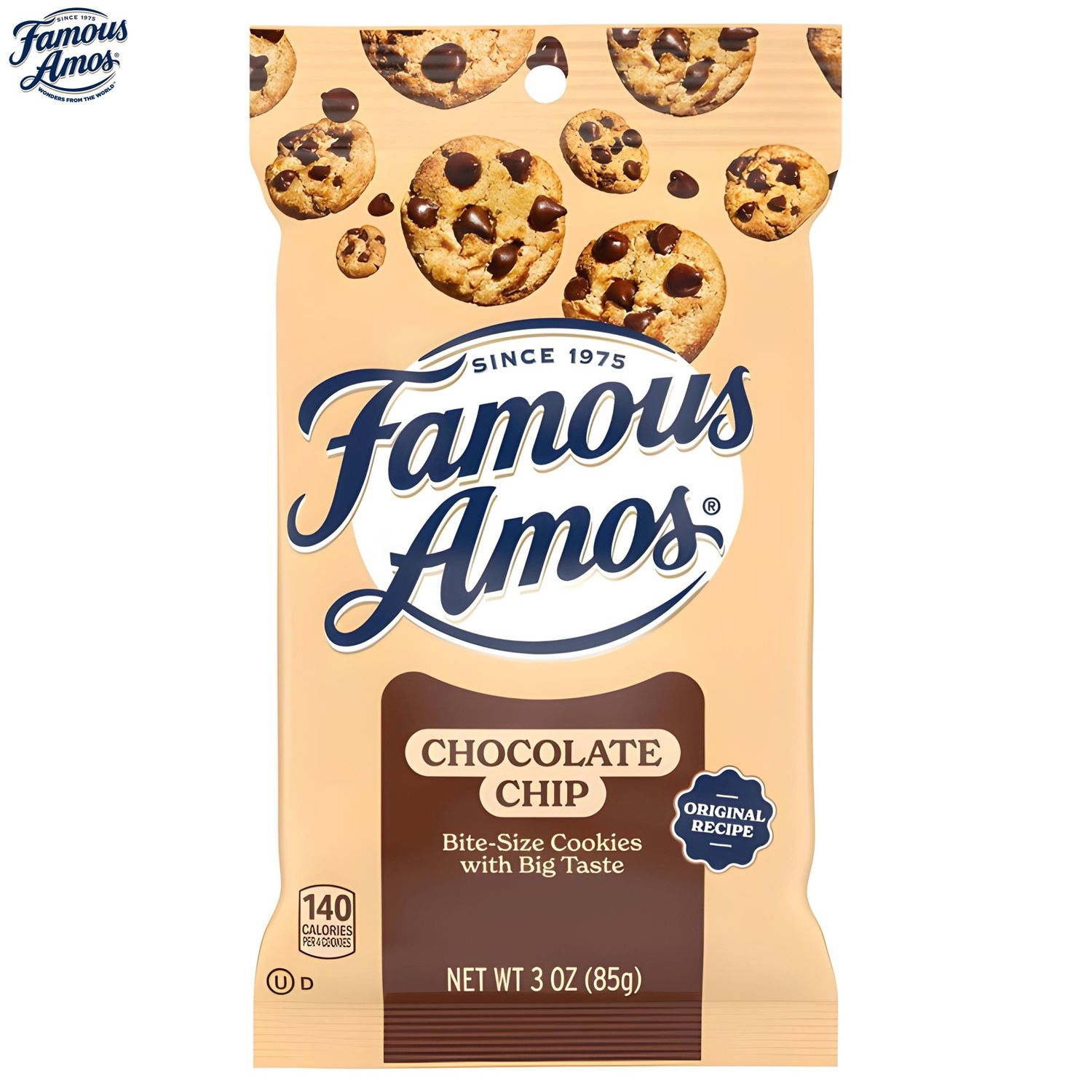 Famous Amos® Cookies, Flavor: Chocolate Chip (2 oz)