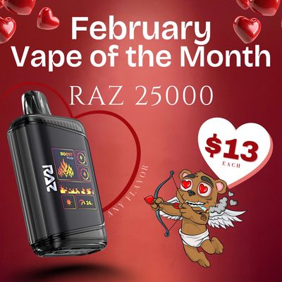 Raz™ 25,000 (Zero Nicotine)