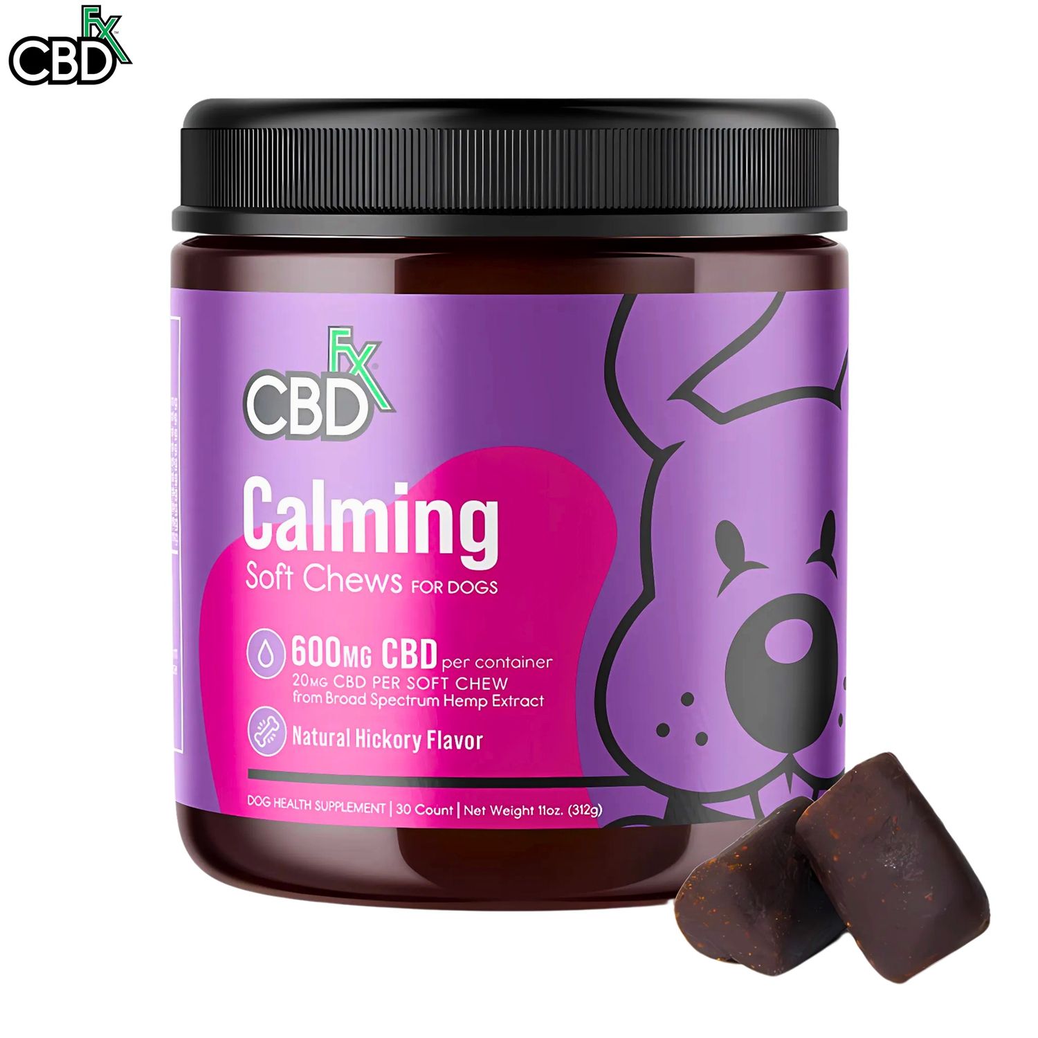 CBDfx™ Pet Treats, Product Option: Calming