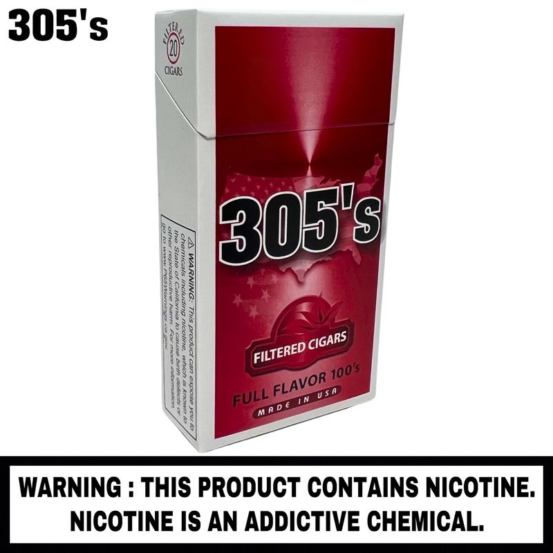 305's™ Filtered Cigars (Full Flavor)