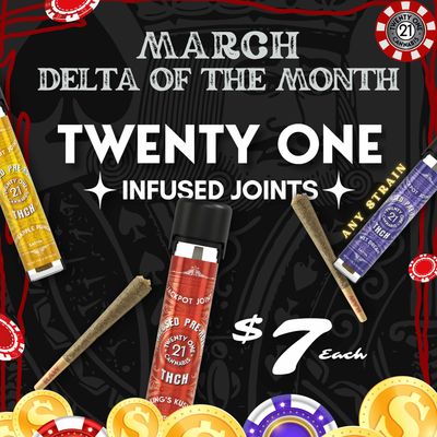 Twenty One™ Infused Pre Rolled