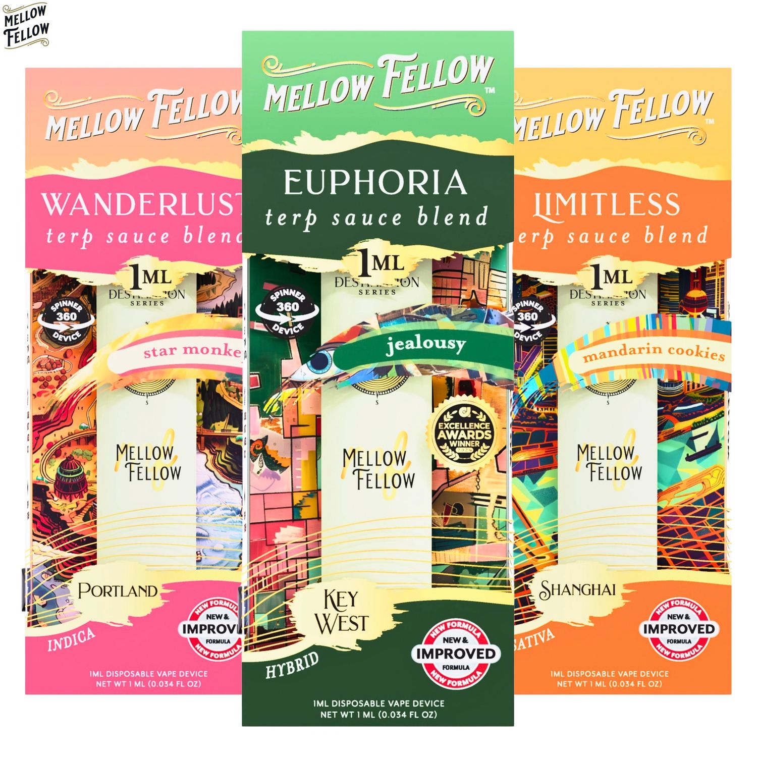 Mellow Fellow™ Disposable (1 gram)