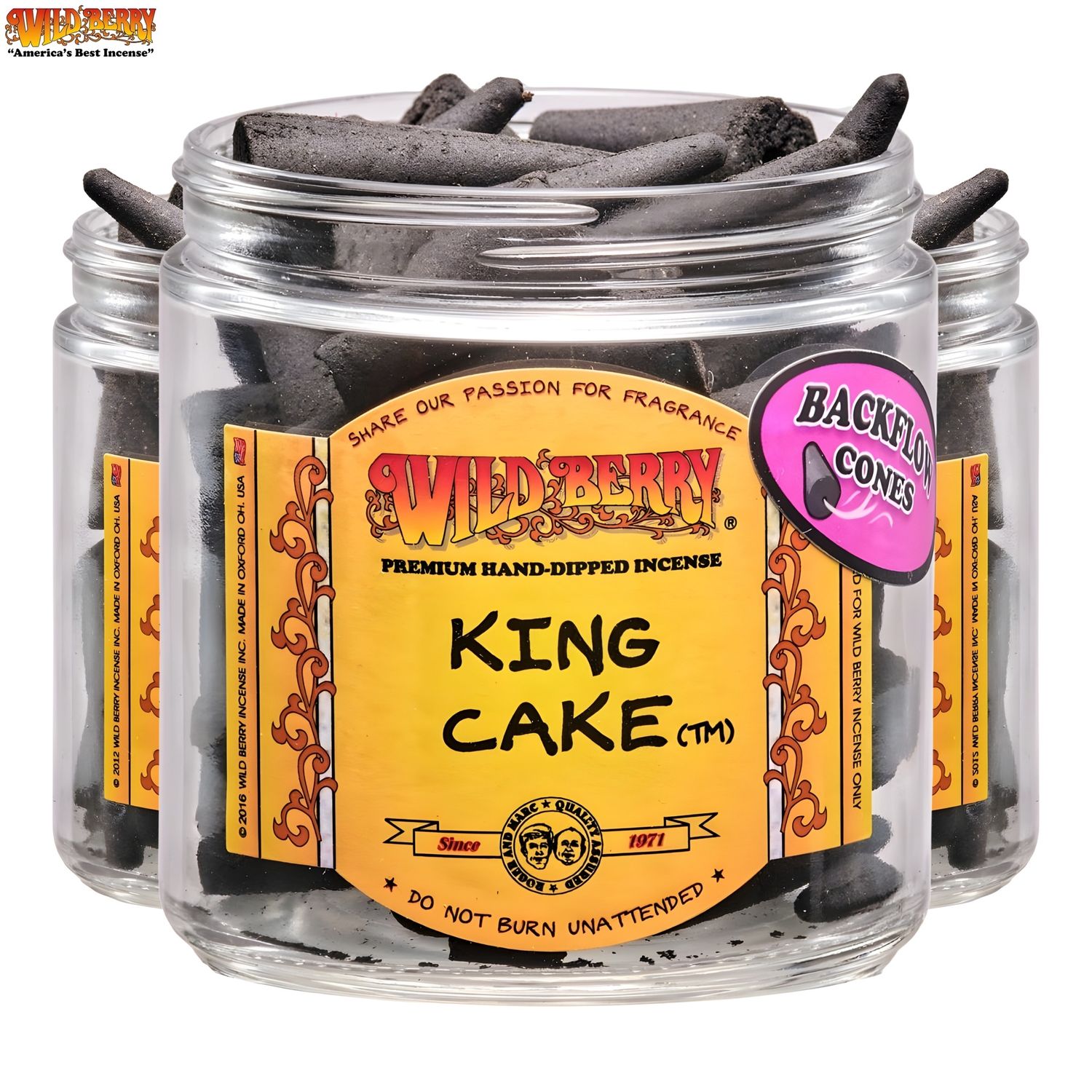 Wild Berry® Backflow Cones (25 pack)