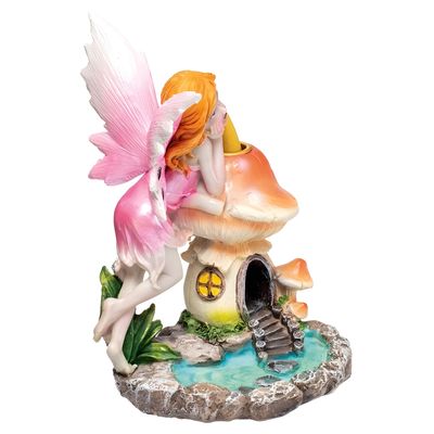 Backflow Cone Incense Burner (Pink Fairy)