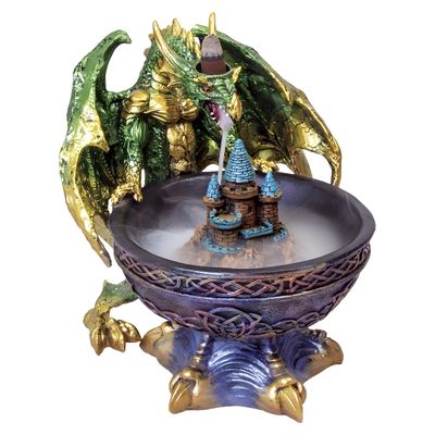 Backflow Cone Incense Burner (Dragon)