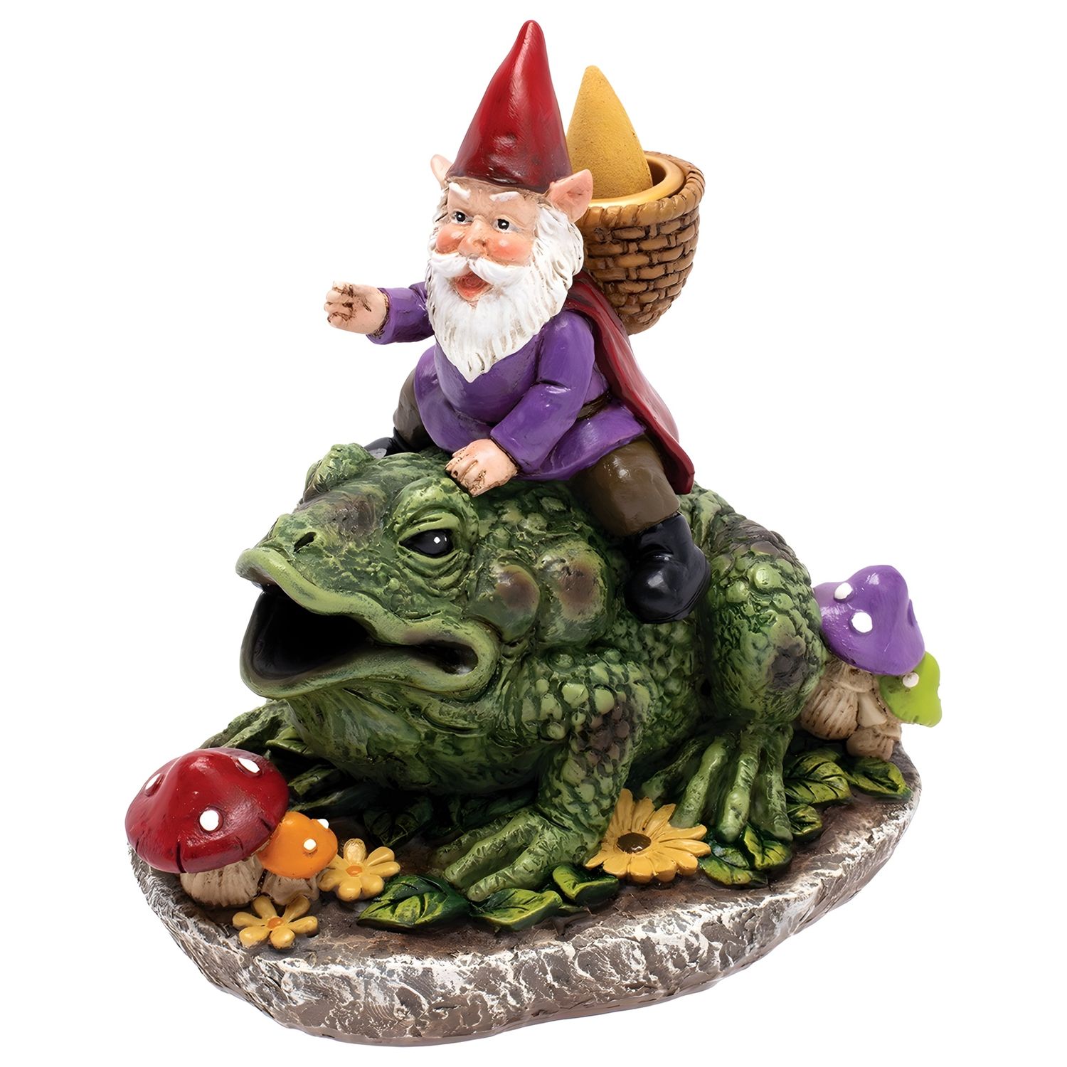 Backflow Cone Incense Burner (Gnome)