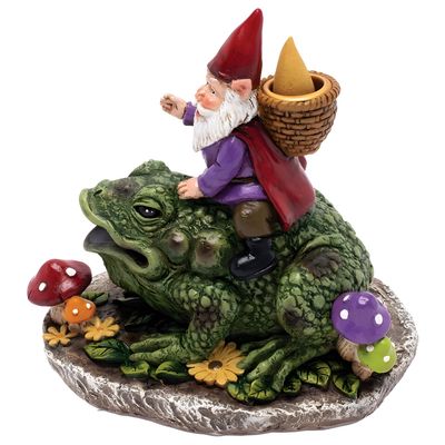 Backflow Cone Incense Burner (Gnome)