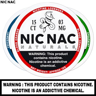 Nic Nac® Nicotine Lozenges