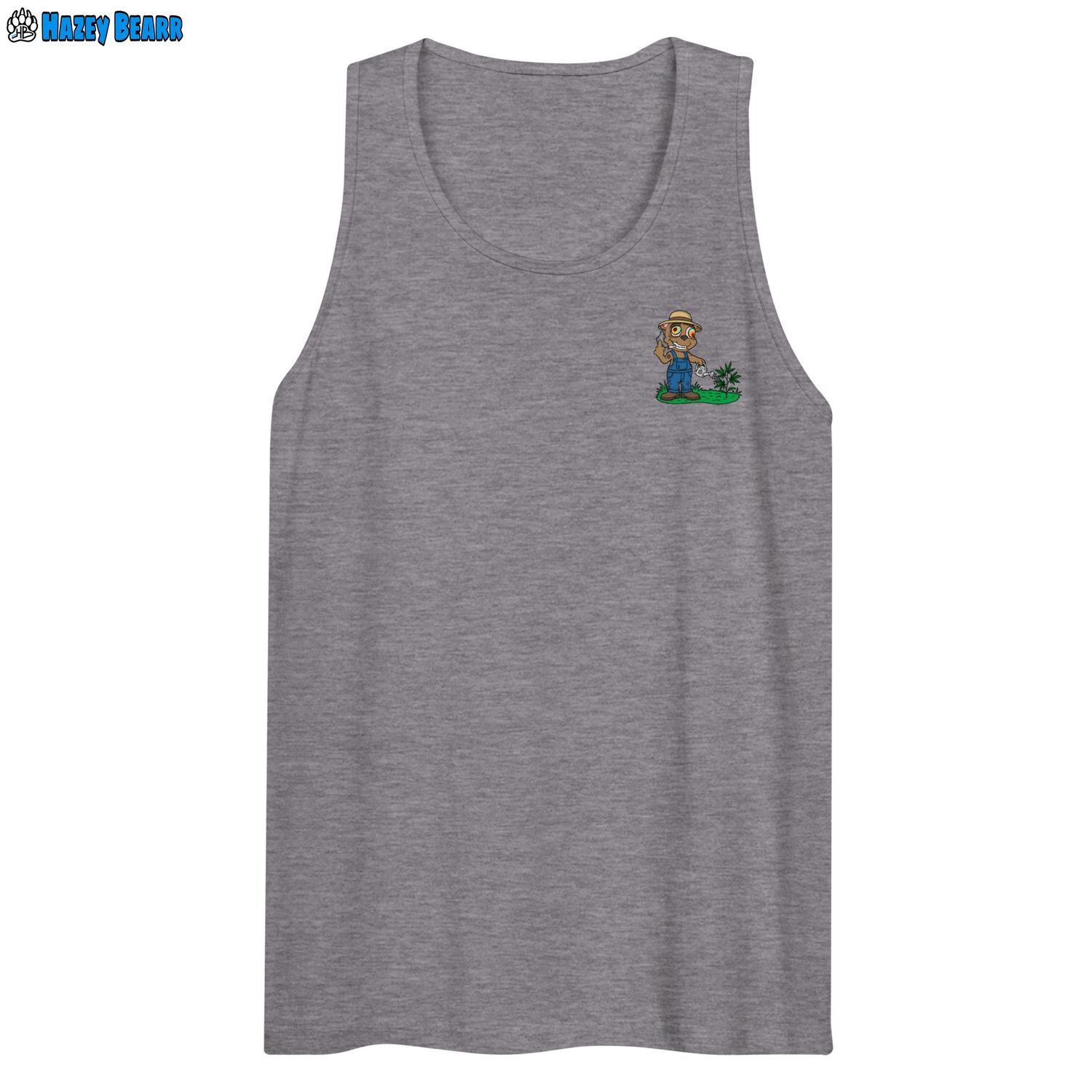 Hazey Bearr™ Tank Top (Farmer Wonky)
