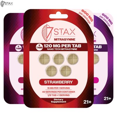 7 Stax™ 120mg Tablets (5 count)