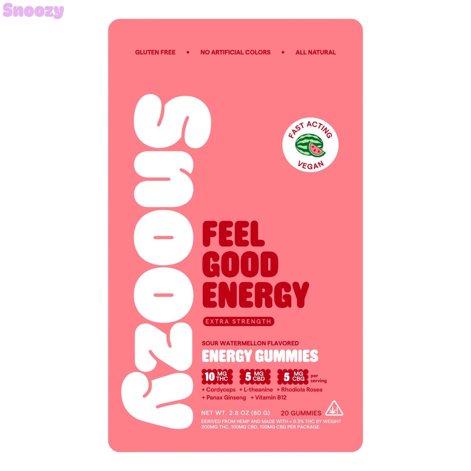 Snoozy™ Gummies (Energy)