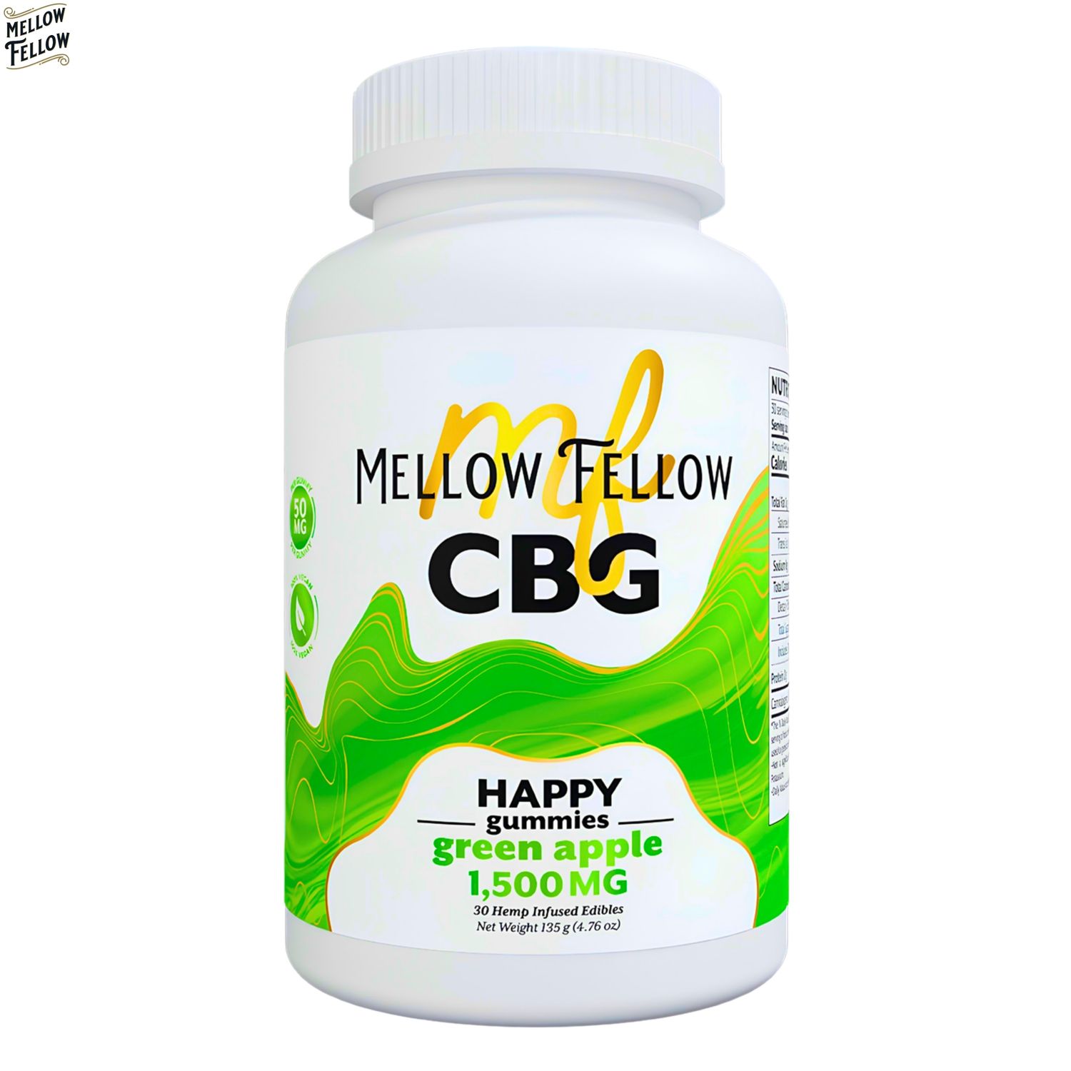 Mellow Fellow™ Wellness Gummies (Happy)