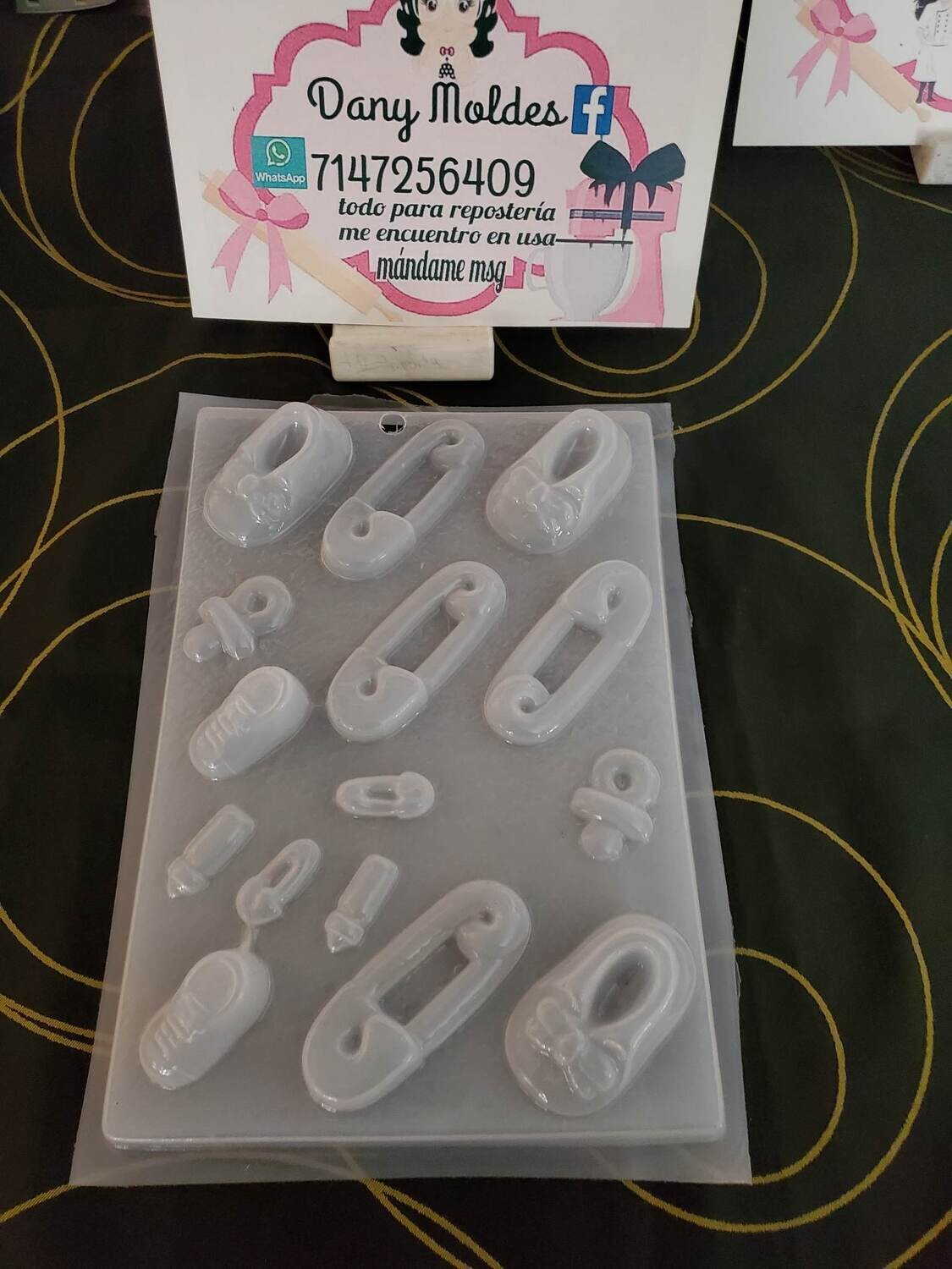 Baby Shower themed 3 Molds