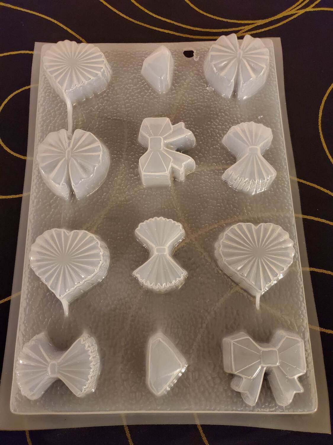 Bow and Heart Molds