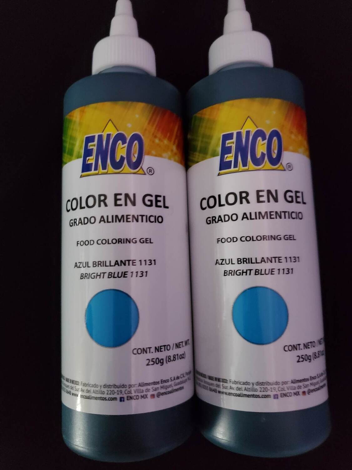 Enco Colors - Bright Blue 8.81oz