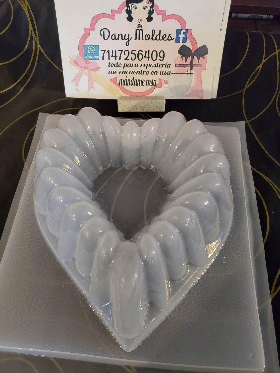 Bumpy Heart Molds