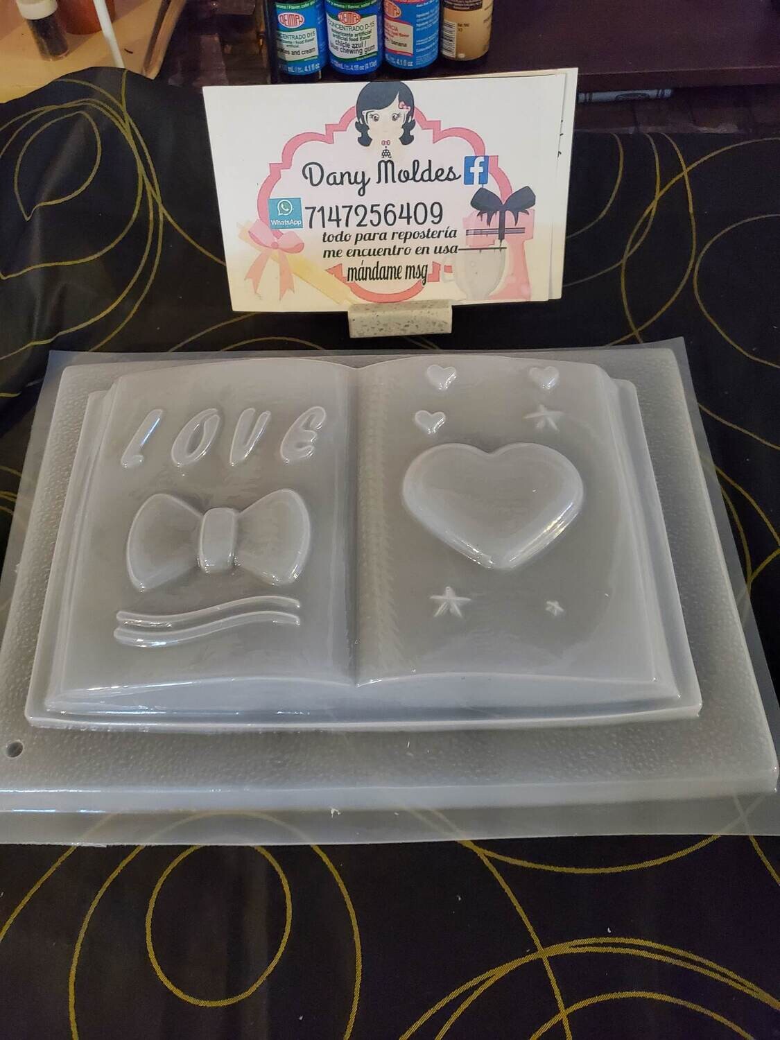 Love Book Molds