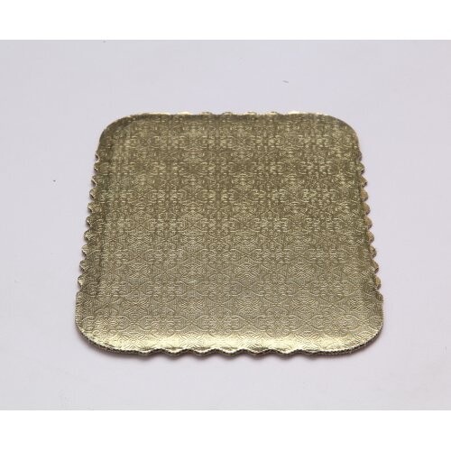 FULL Sheet Vase Gold Scalloped