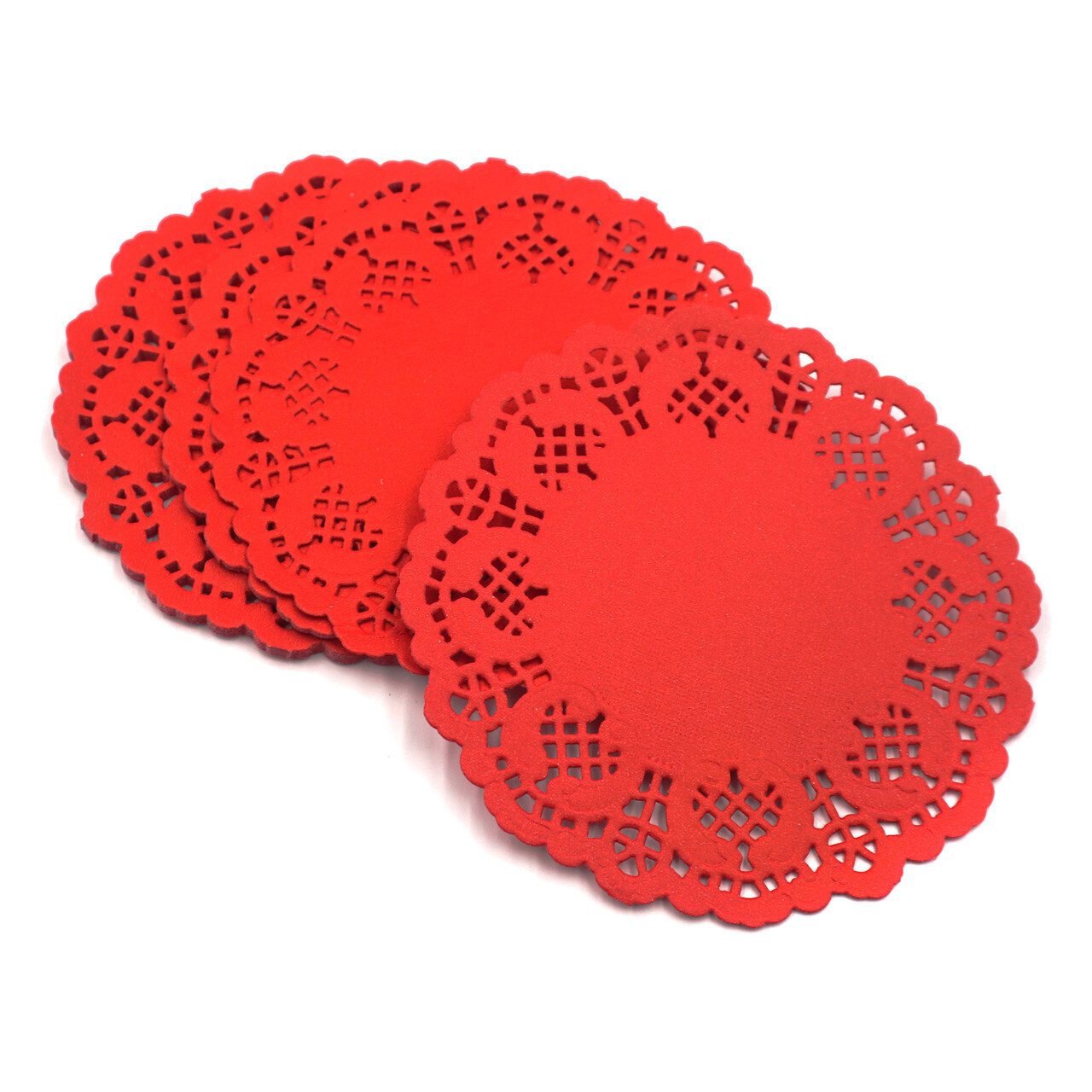 Red Doilies