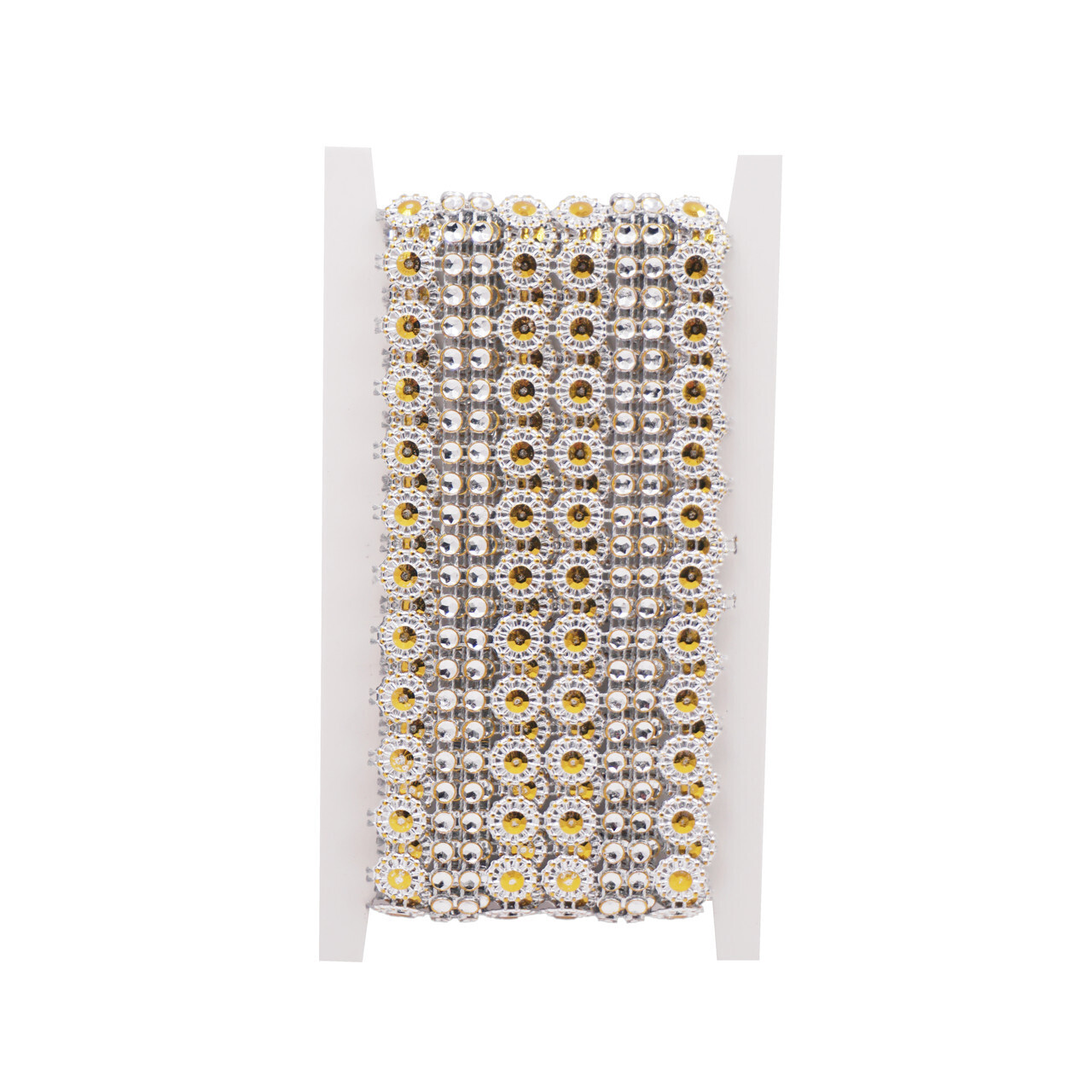 Gold &amp; Silver Rhinestone Banding