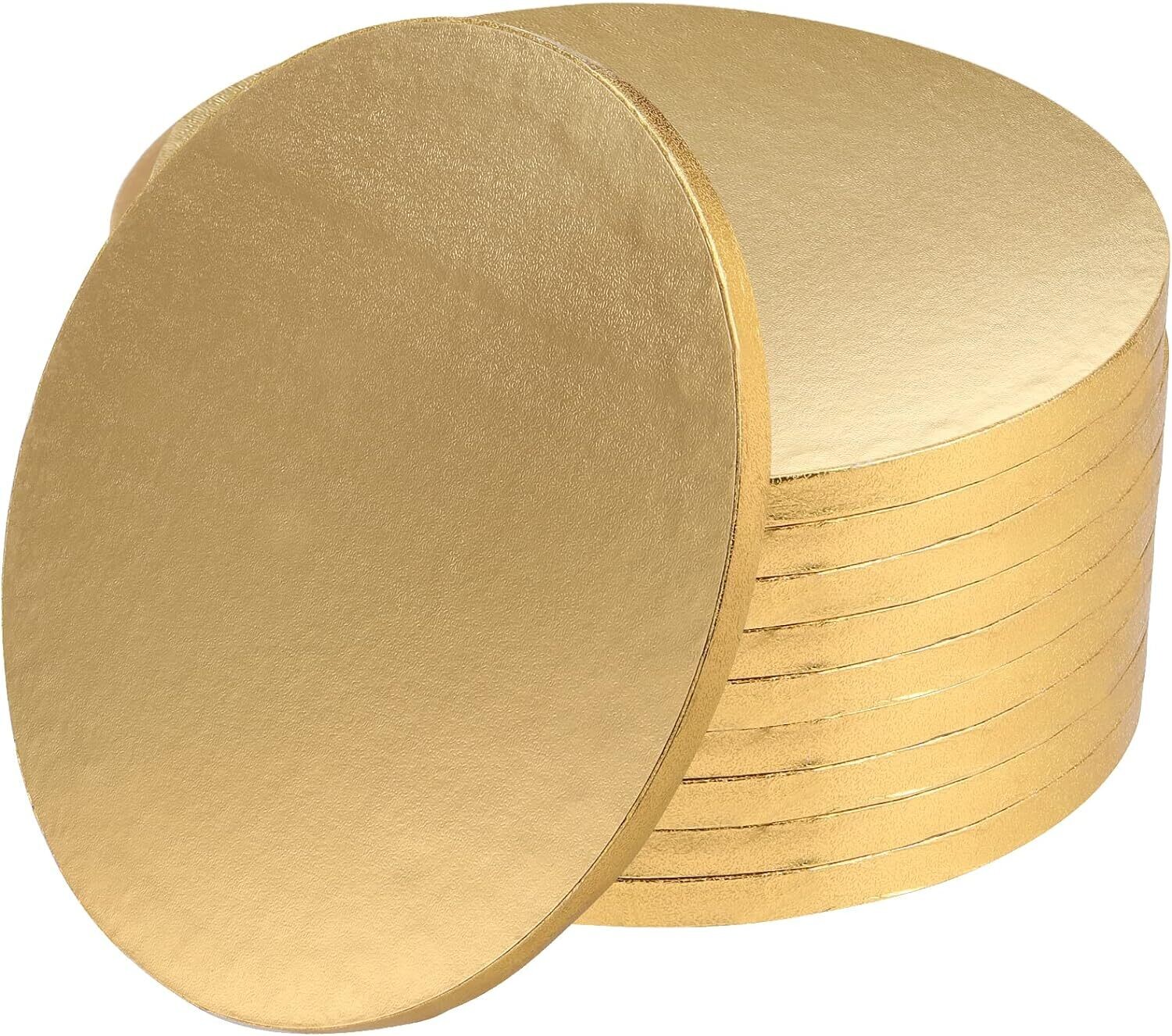 12&quot; Cake Drum Gold Vase