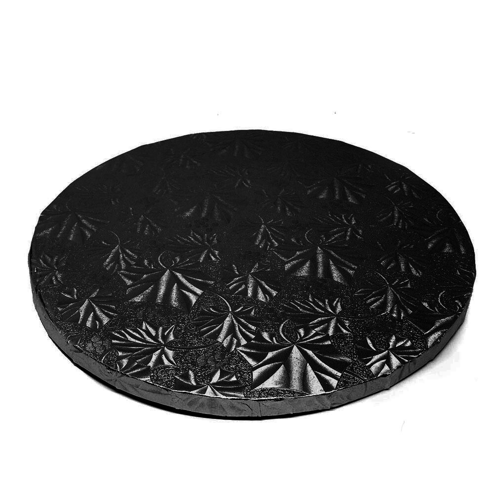16&quot; Cake Drum Black Vase