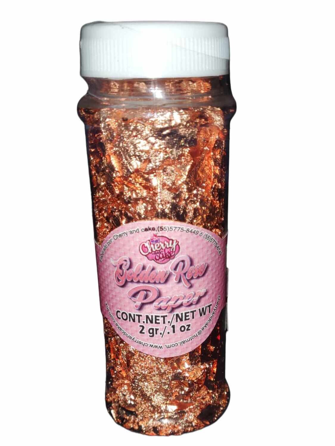 Rose Golden Paper Flakes