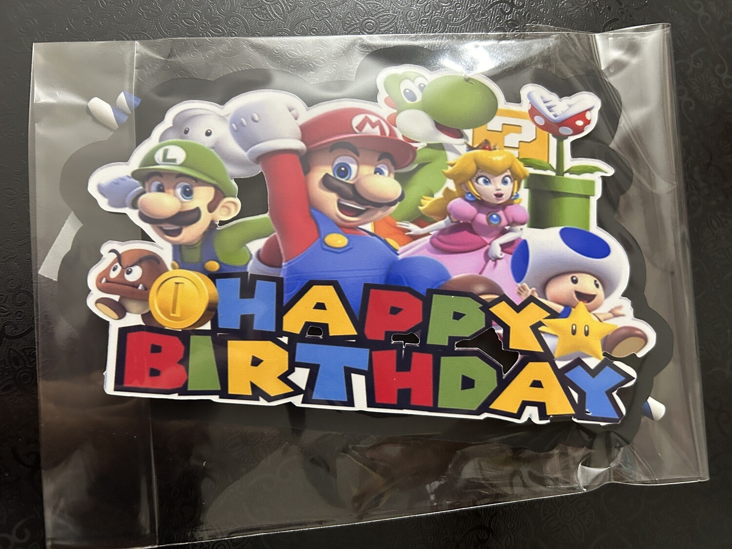 3D Mario Caketopper