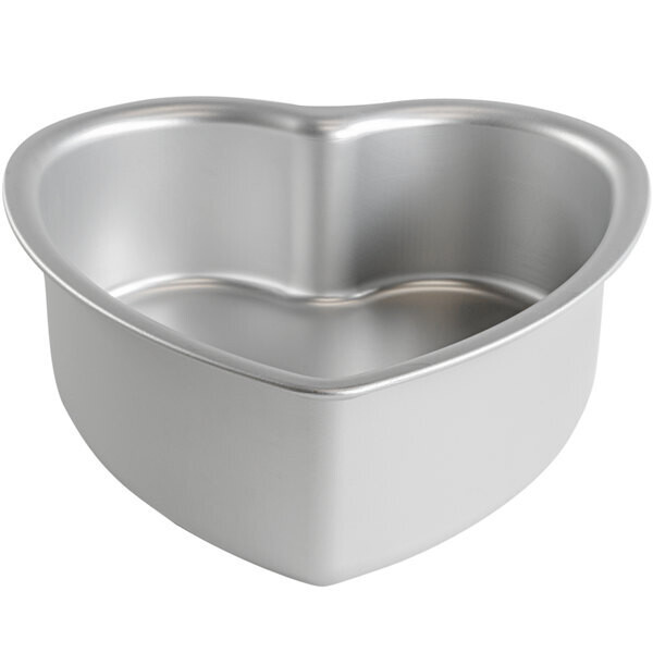8x3 Aluminum Heart Pan