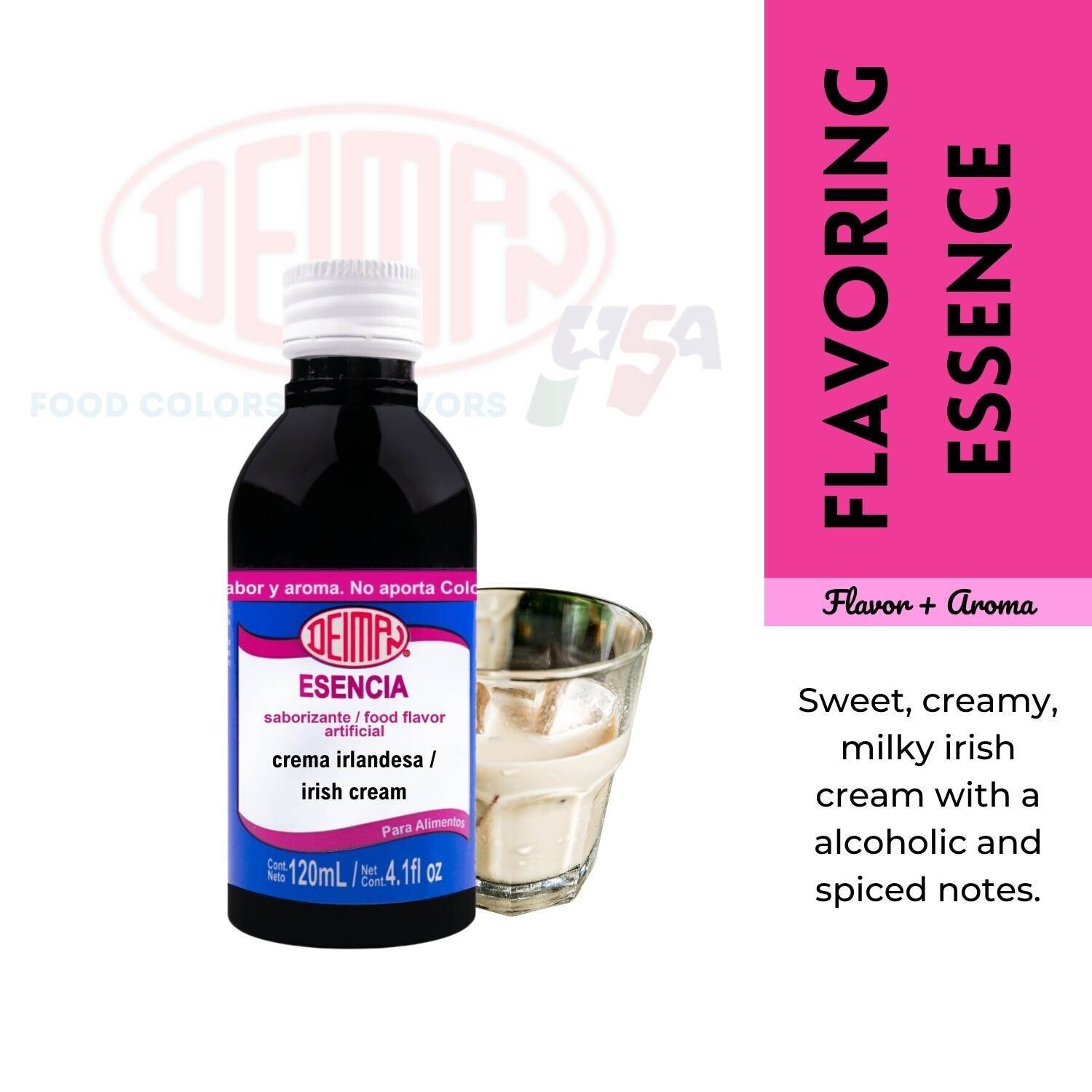 Irish Cream/Crema Irlandesa Esencia (COLORLESS)
