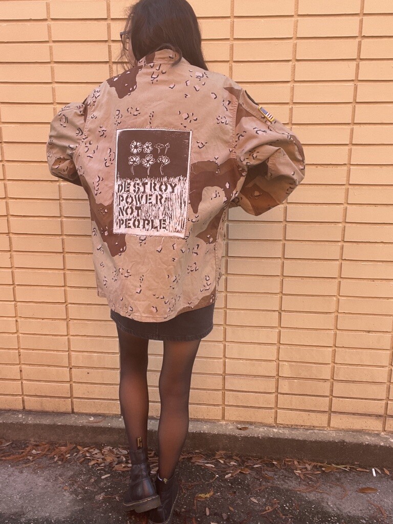 DESTROY POWER CHOCOLATE CHIP JACKET