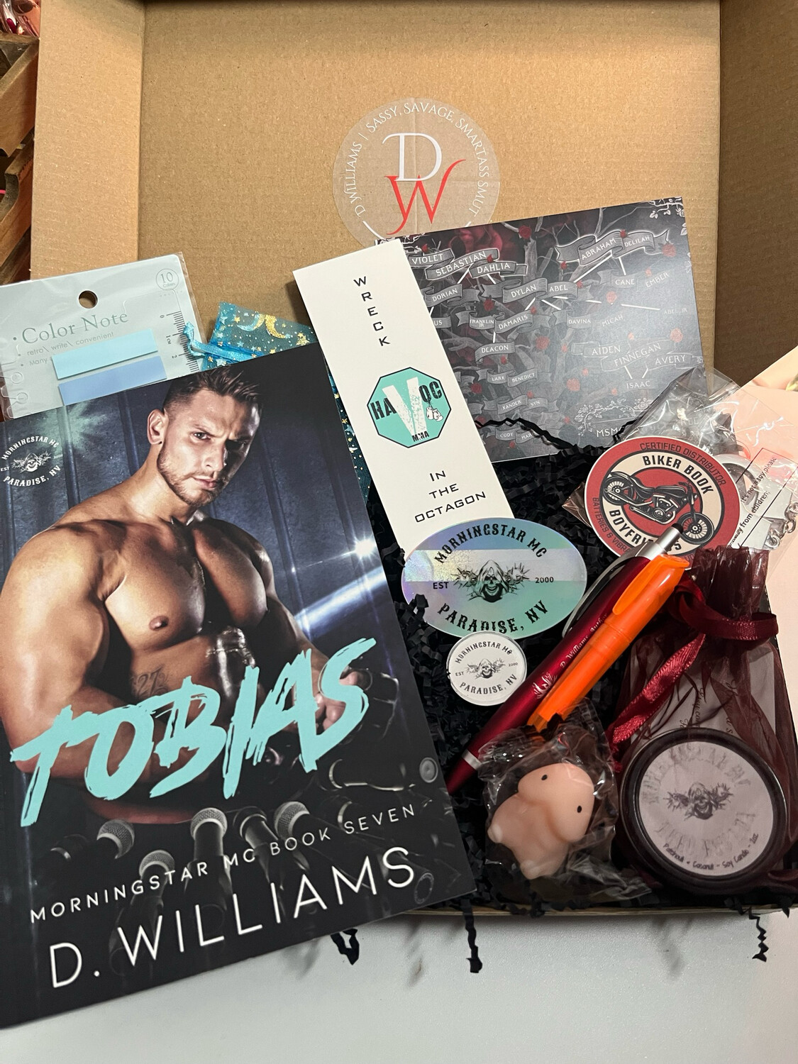 Signed Paperback - Tobias