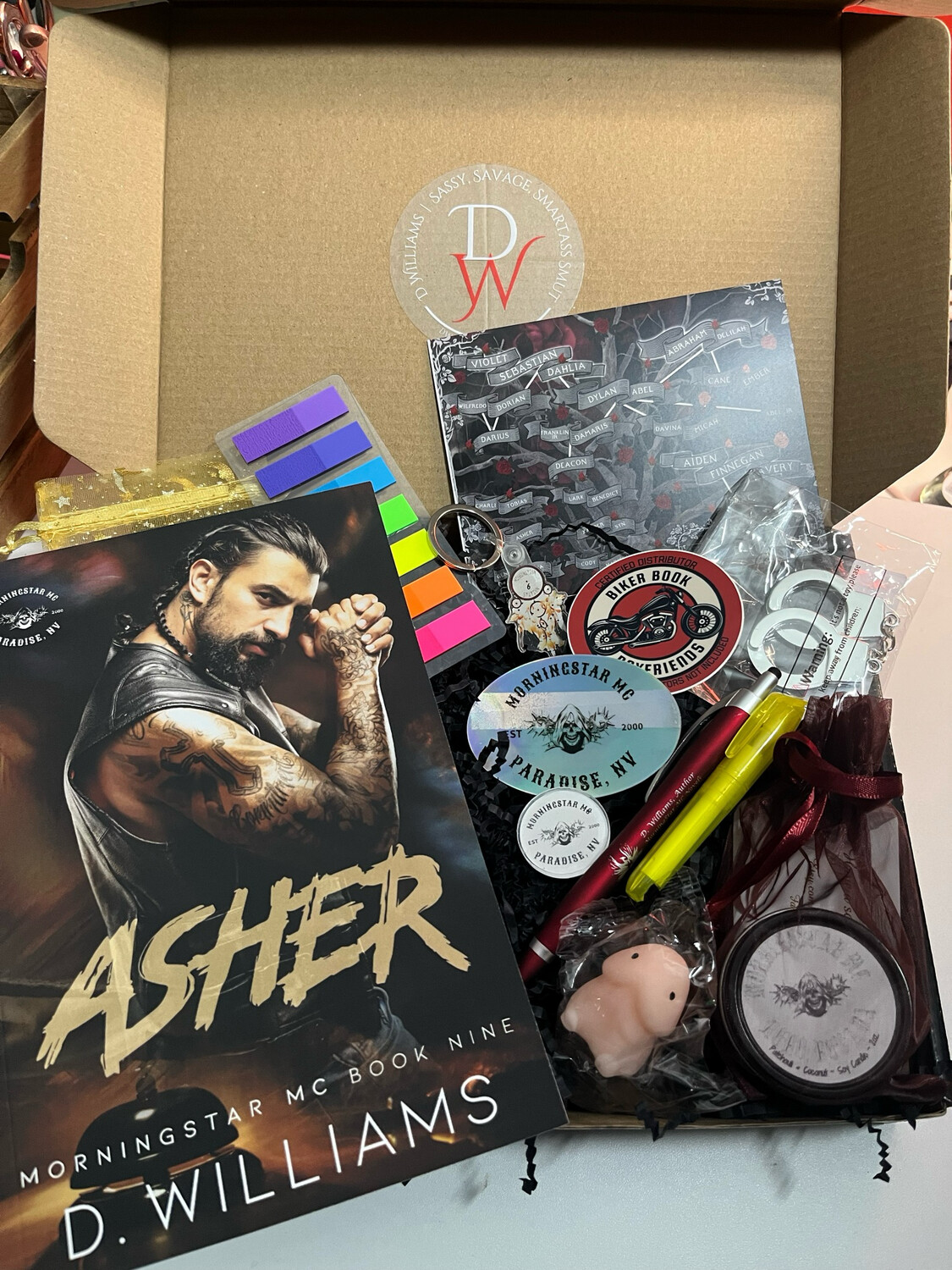 Signed Paperback - Asher