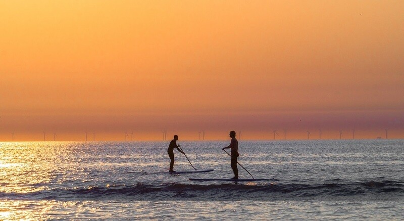 Suppen Zandvoort aan Zee - print op paneel