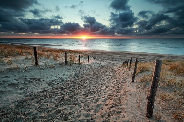 Afgang zeereep Zandvoort - print op paneel