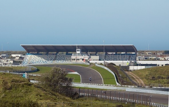 Tribune Circuit Zandvoort - print op canvas