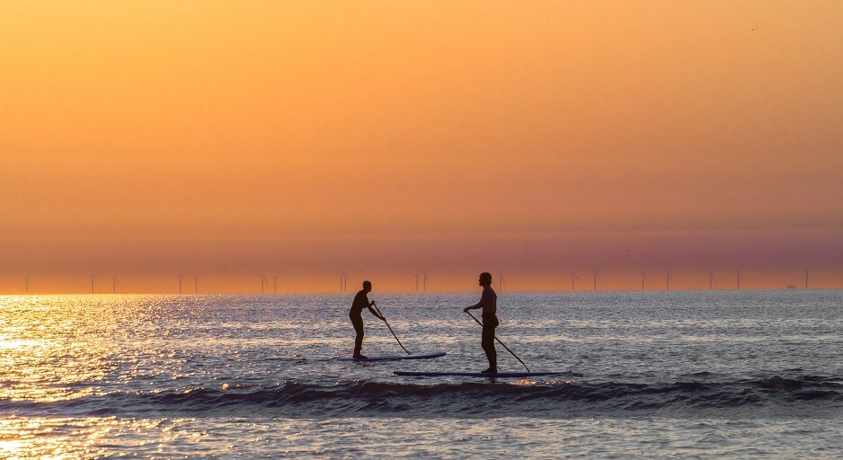 Suppen Zandvoort aan Zee - print op canvas