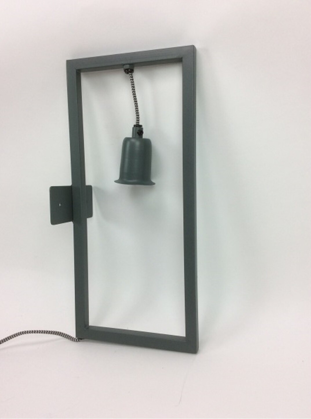 Wall Lamp Frame Blue Grey