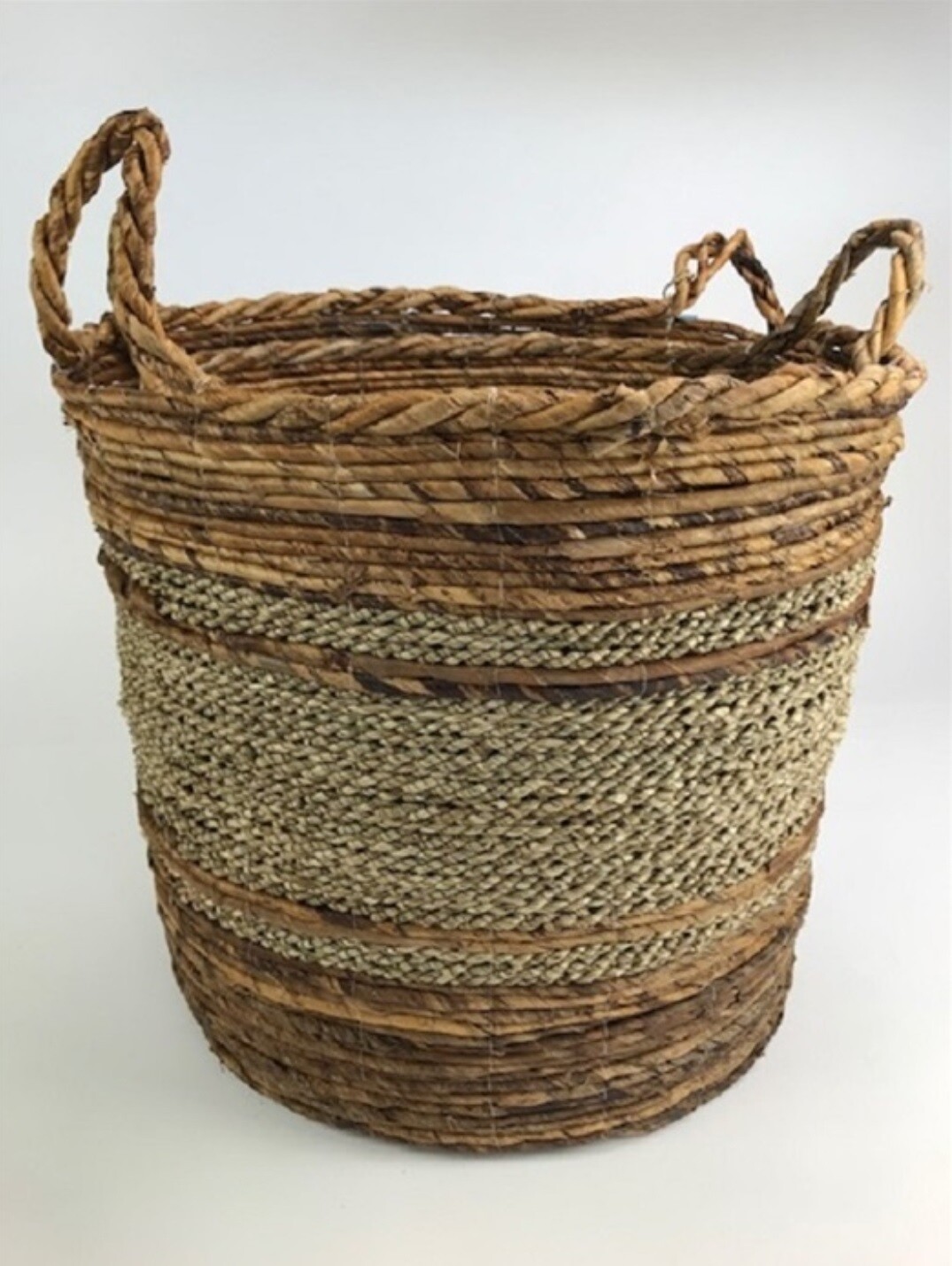 Round Drum Basket Mand set van 2