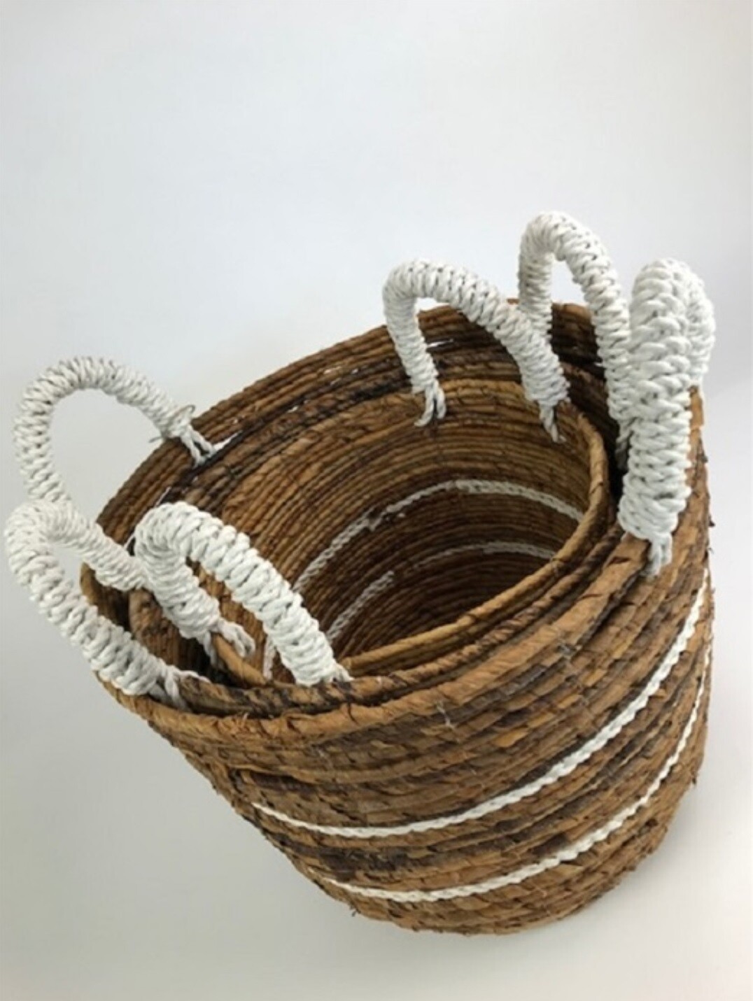 Round Bowl Basket Mand set van 3