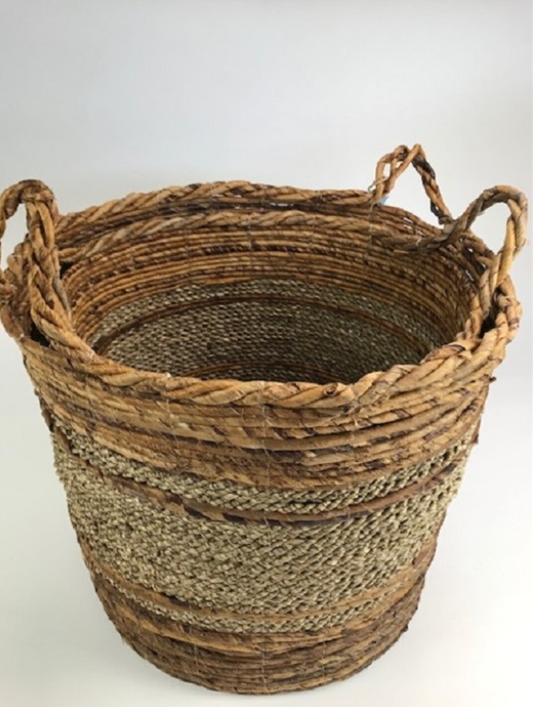 Round Drum Basket Mand set van 2