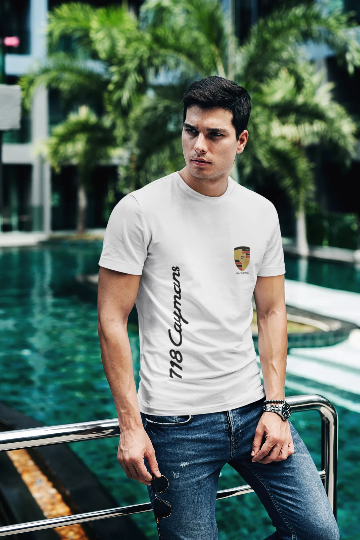 German sport car 718 Caymans T-shirt EHCSROP