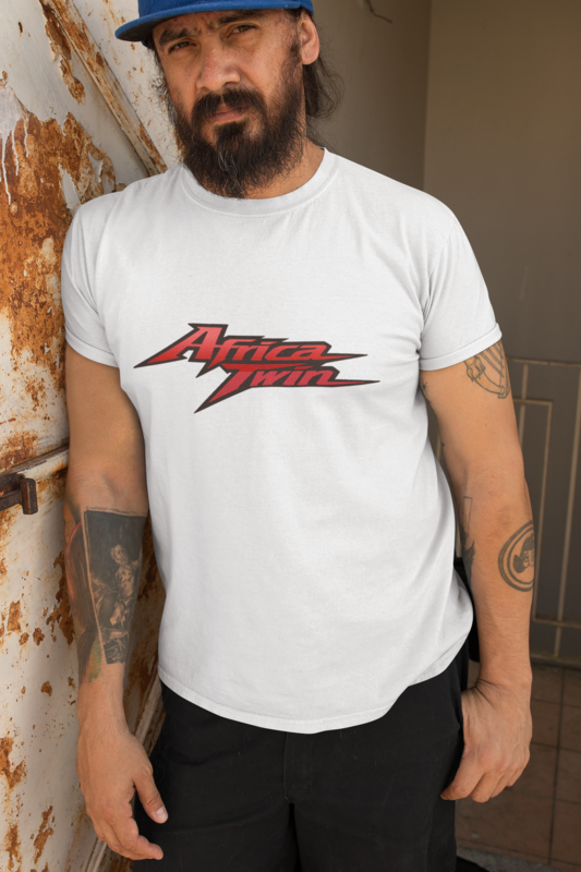 T-shirt round neck cotton Honda Africa Twin motorcycle sweatshirt-hoodie