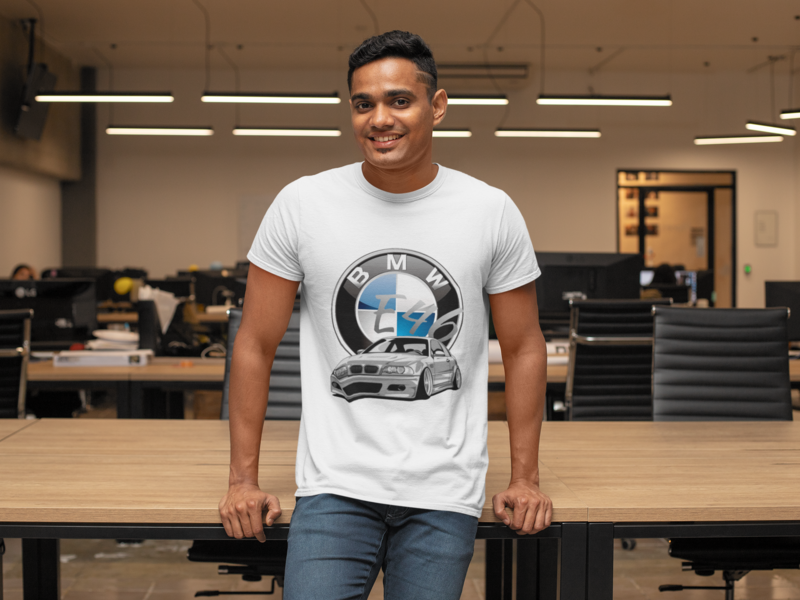 E46 M3 car BMW T-shirt - Bimmer life
