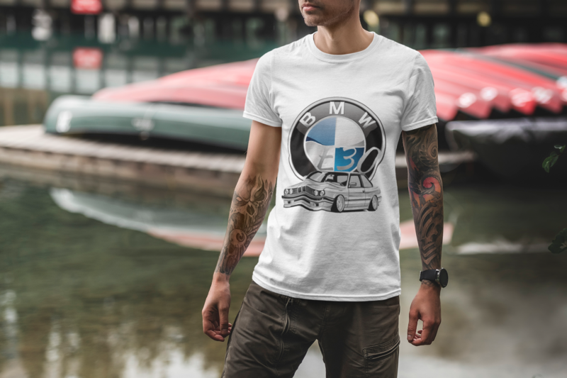 E30 Classic car BMW T-shirt Bimmer life