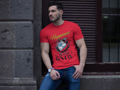 T&#39;shirt bimmer bmw happiness