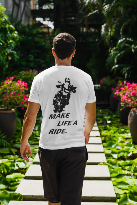 T-shirt Make life a Ride BMW Motorrad