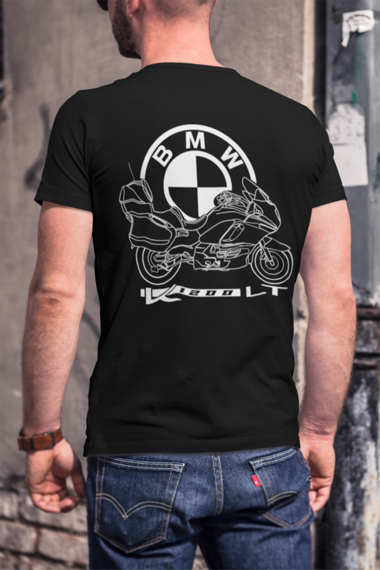T-shirt K1200 LT Silhouette &quot;BMW  motorclycle&quot;